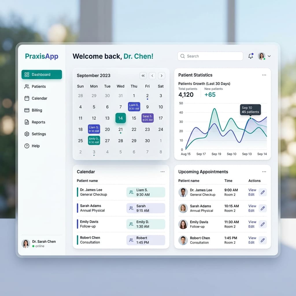 calendar Interface